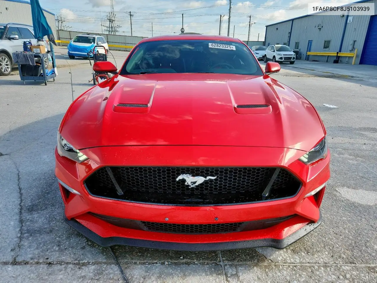2018 Ford Mustang Gt VIN: 1FA6P8CF8J5103939 Lot: 62823325