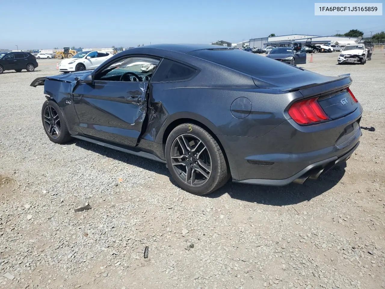2018 Ford Mustang Gt VIN: 1FA6P8CF1J5165859 Lot: 64135575