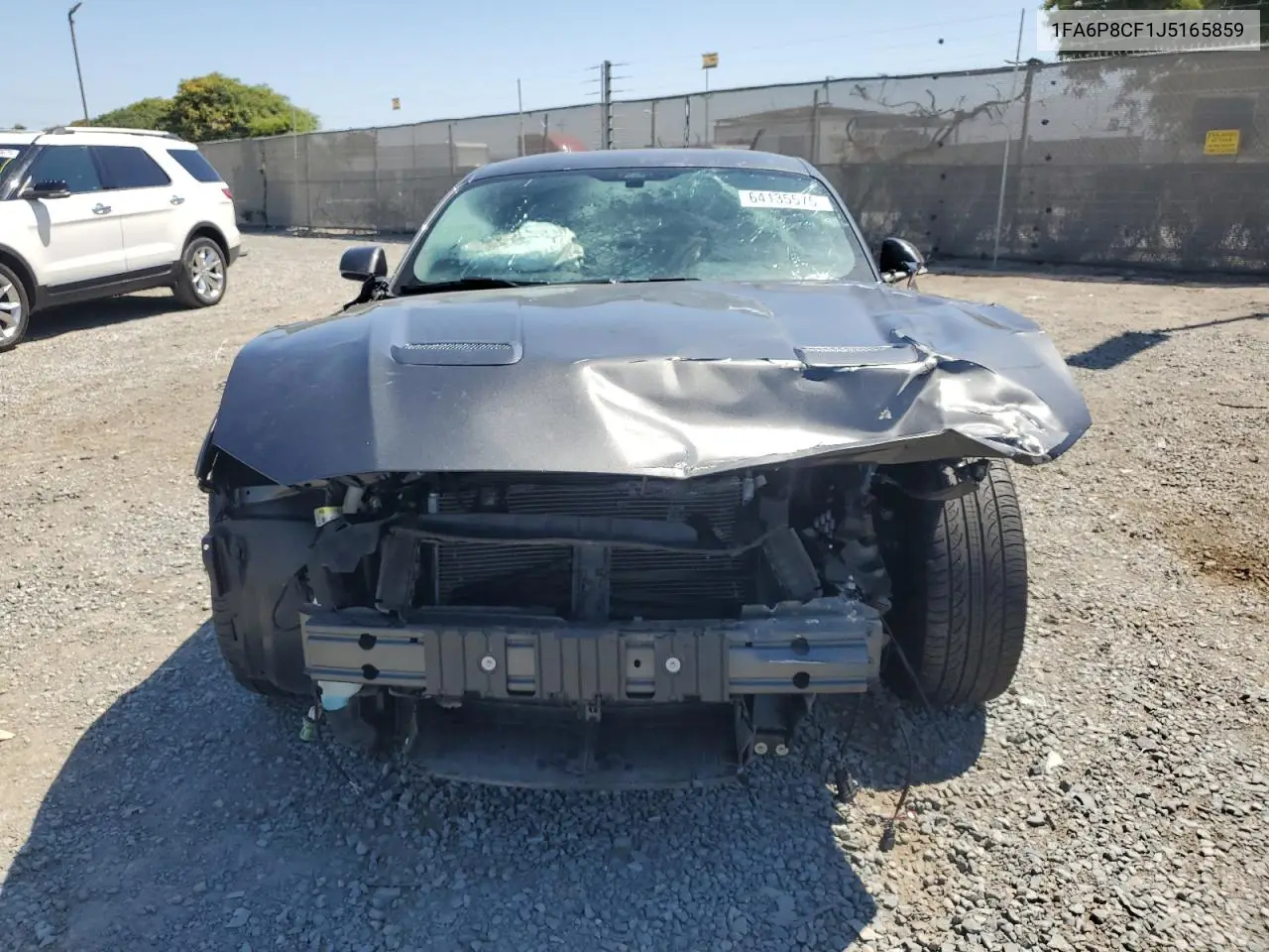 2018 Ford Mustang Gt VIN: 1FA6P8CF1J5165859 Lot: 64135575