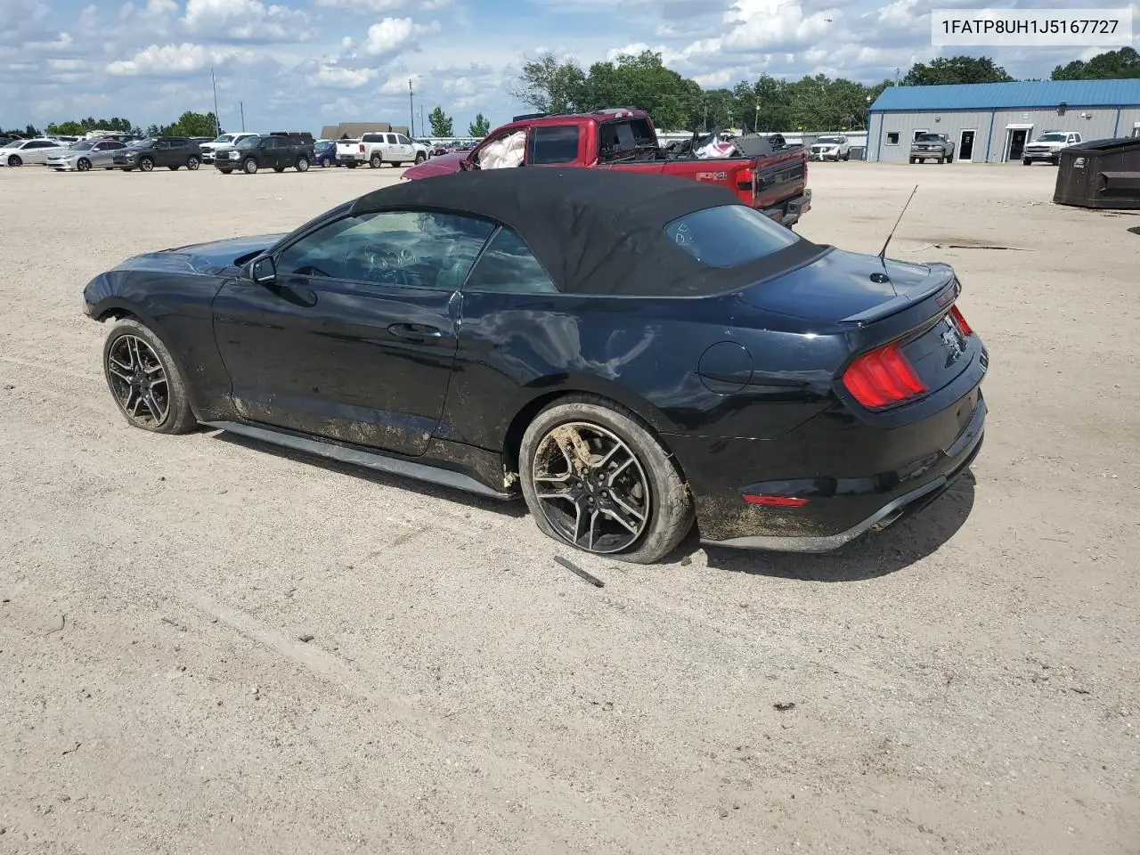 2018 Ford Mustang VIN: 1FATP8UH1J5167727 Lot: 64234785