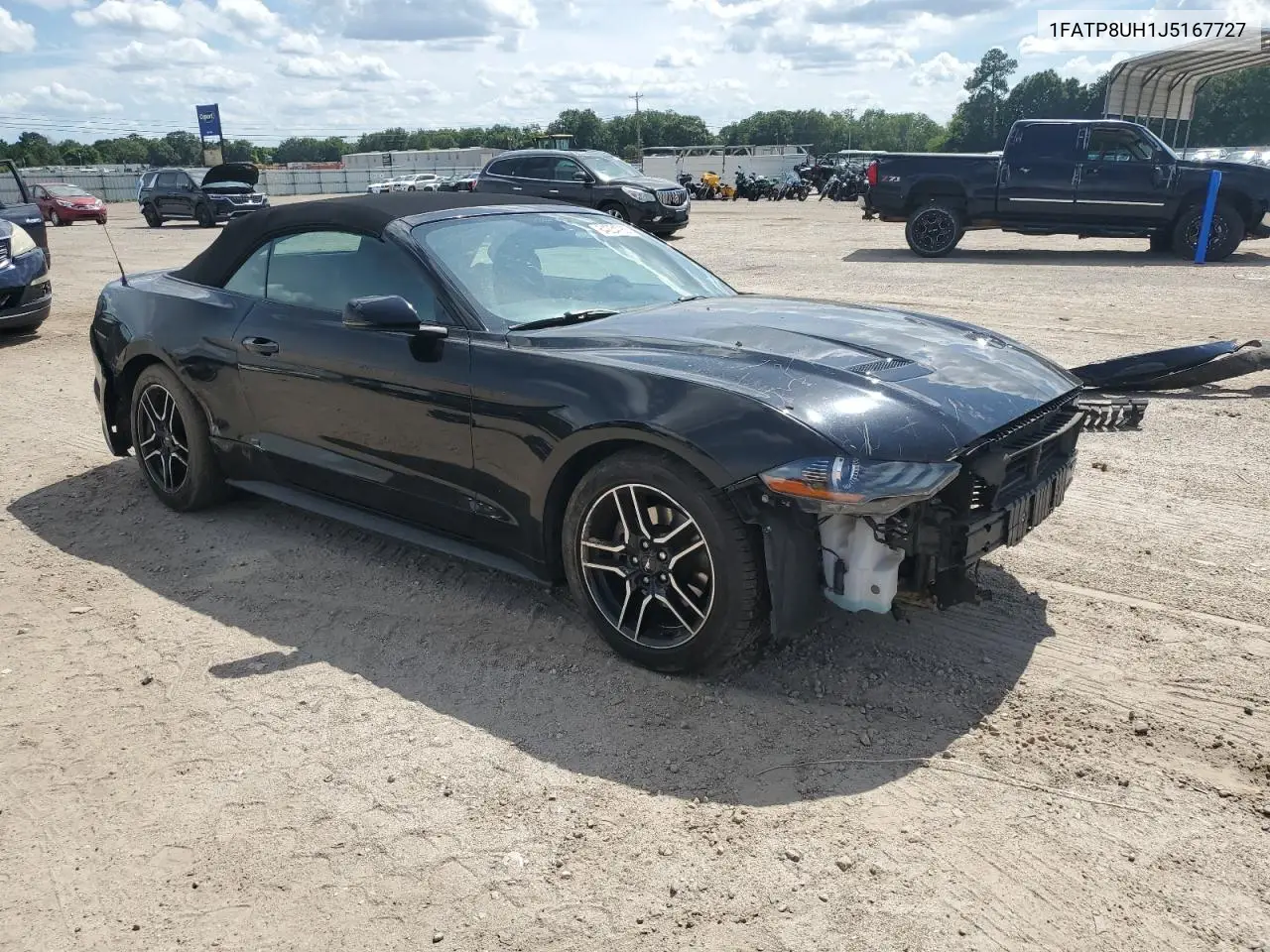 2018 Ford Mustang VIN: 1FATP8UH1J5167727 Lot: 64234785