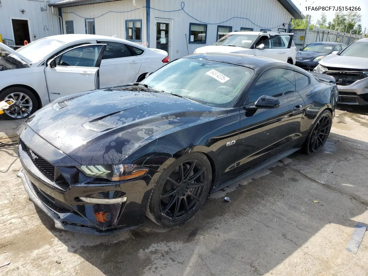 2018 Ford Mustang Gt VIN: 1FA6P8CF7J5154266 Lot: 64374225