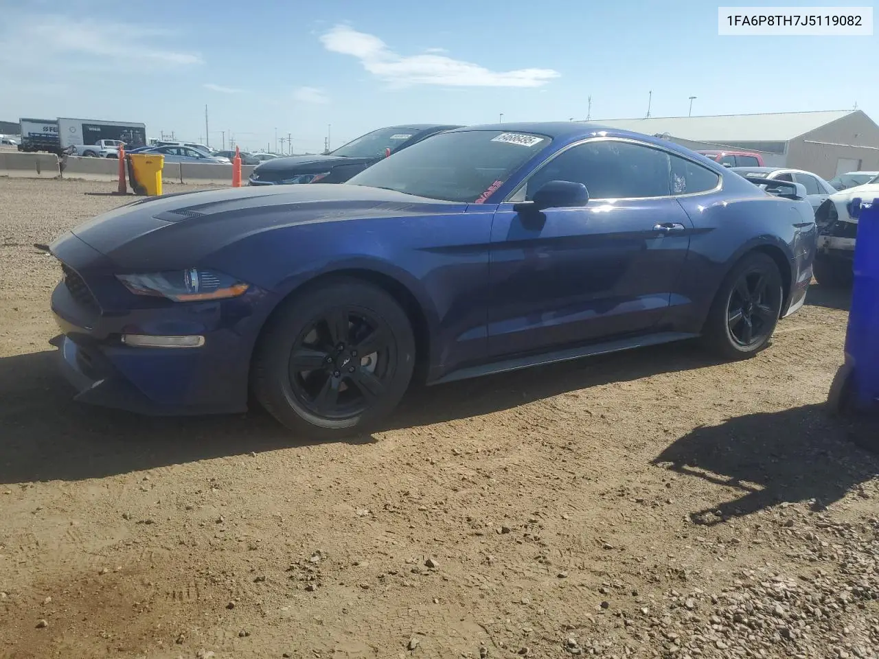 2018 Ford Mustang VIN: 1FA6P8TH7J5119082 Lot: 64686495