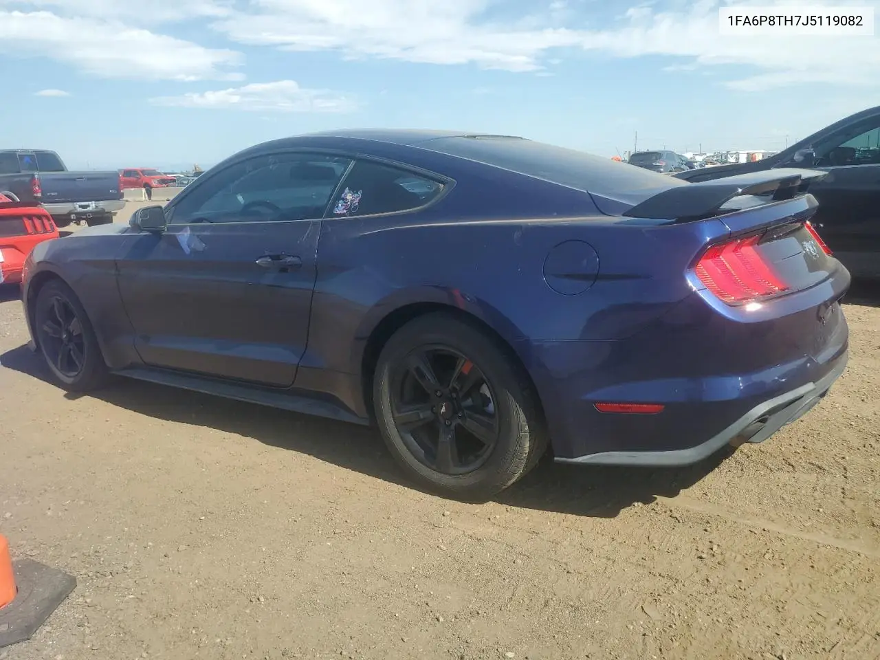 2018 Ford Mustang VIN: 1FA6P8TH7J5119082 Lot: 64686495