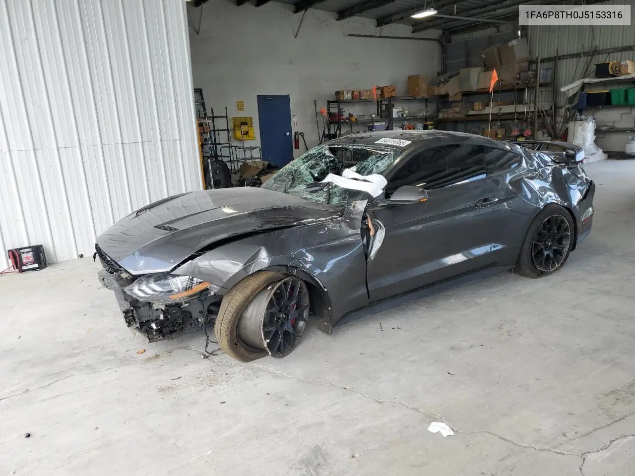 2018 Ford Mustang VIN: 1FA6P8TH0J5153316 Lot: 64819985