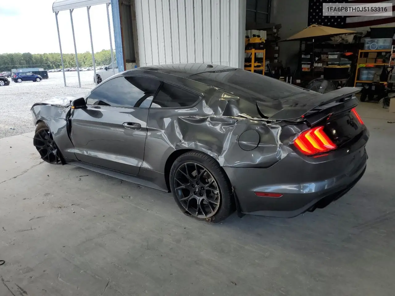 2018 Ford Mustang VIN: 1FA6P8TH0J5153316 Lot: 64819985