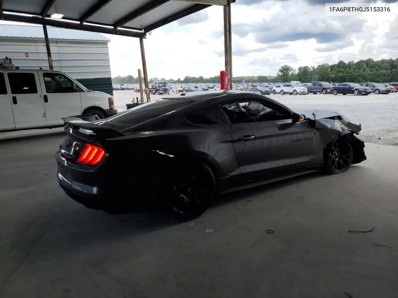 2018 Ford Mustang VIN: 1FA6P8TH0J5153316 Lot: 64819985