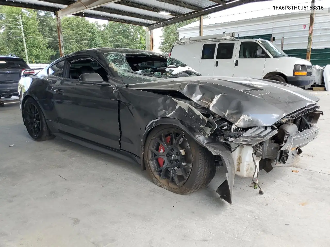 2018 Ford Mustang VIN: 1FA6P8TH0J5153316 Lot: 64819985