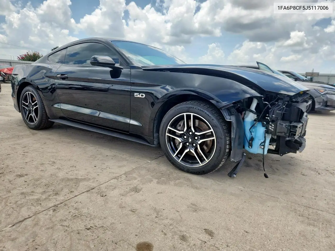 2018 Ford Mustang Gt VIN: 1FA6P8CF5J5117006 Lot: 64860485