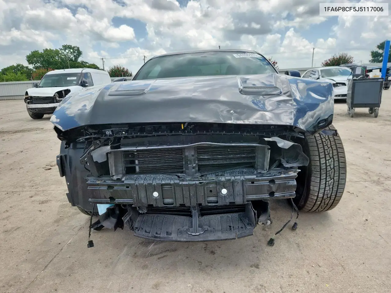 2018 Ford Mustang Gt VIN: 1FA6P8CF5J5117006 Lot: 64860485