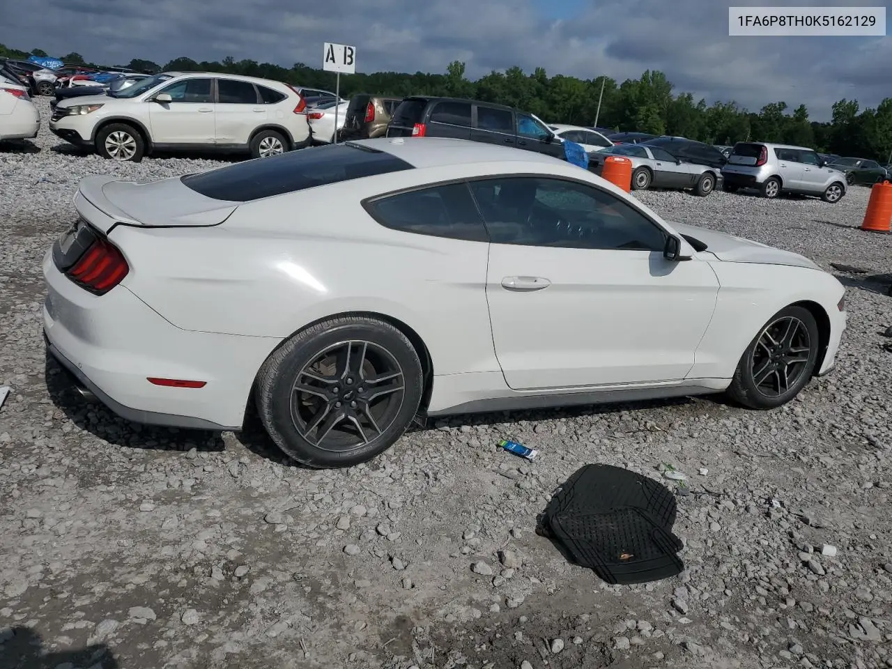 2019 Ford Mustang VIN: 1FA6P8TH0K5162129 Lot: 56597155
