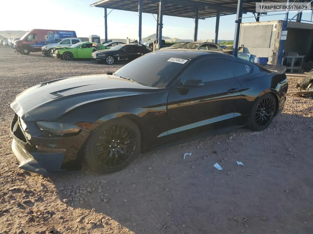 2019 Ford Mustang Gt VIN: 1FA6P8CF8K5176679 Lot: 62238425