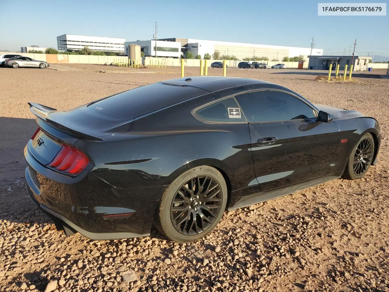 2019 Ford Mustang Gt VIN: 1FA6P8CF8K5176679 Lot: 62238425