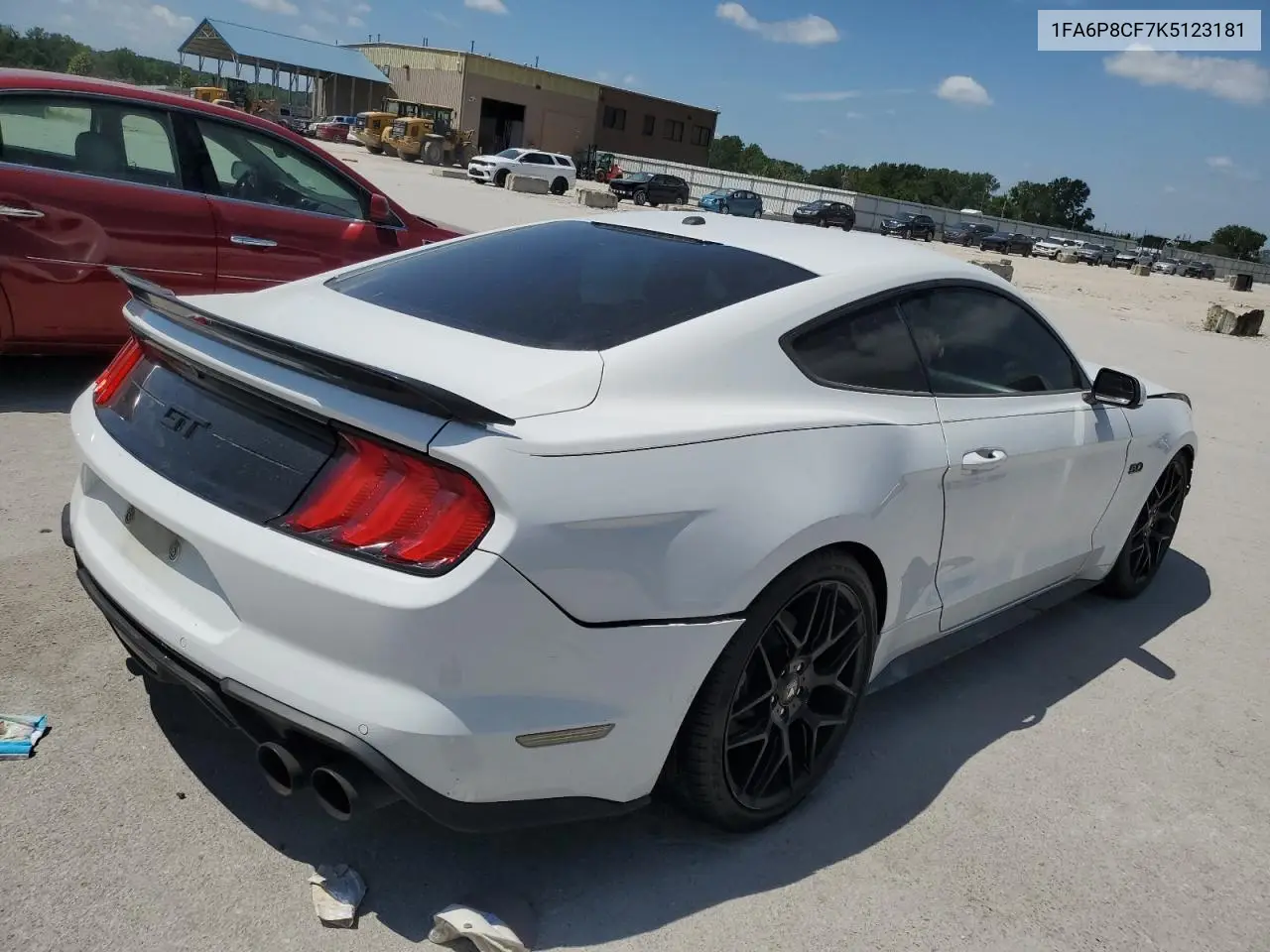 2019 Ford Mustang Gt VIN: 1FA6P8CF7K5123181 Lot: 62421605