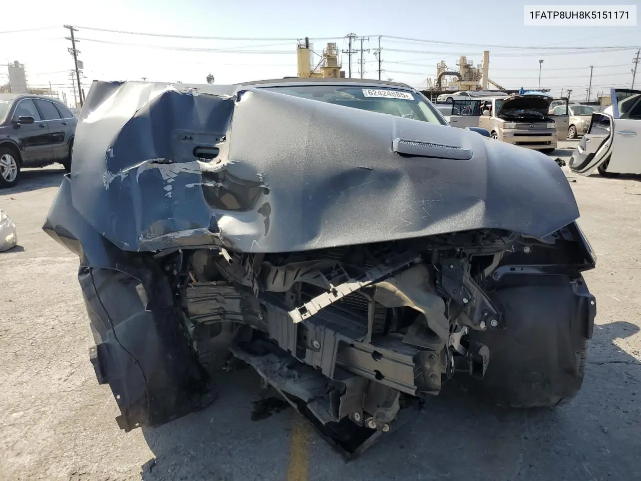 2019 Ford Mustang VIN: 1FATP8UH8K5151171 Lot: 62424685