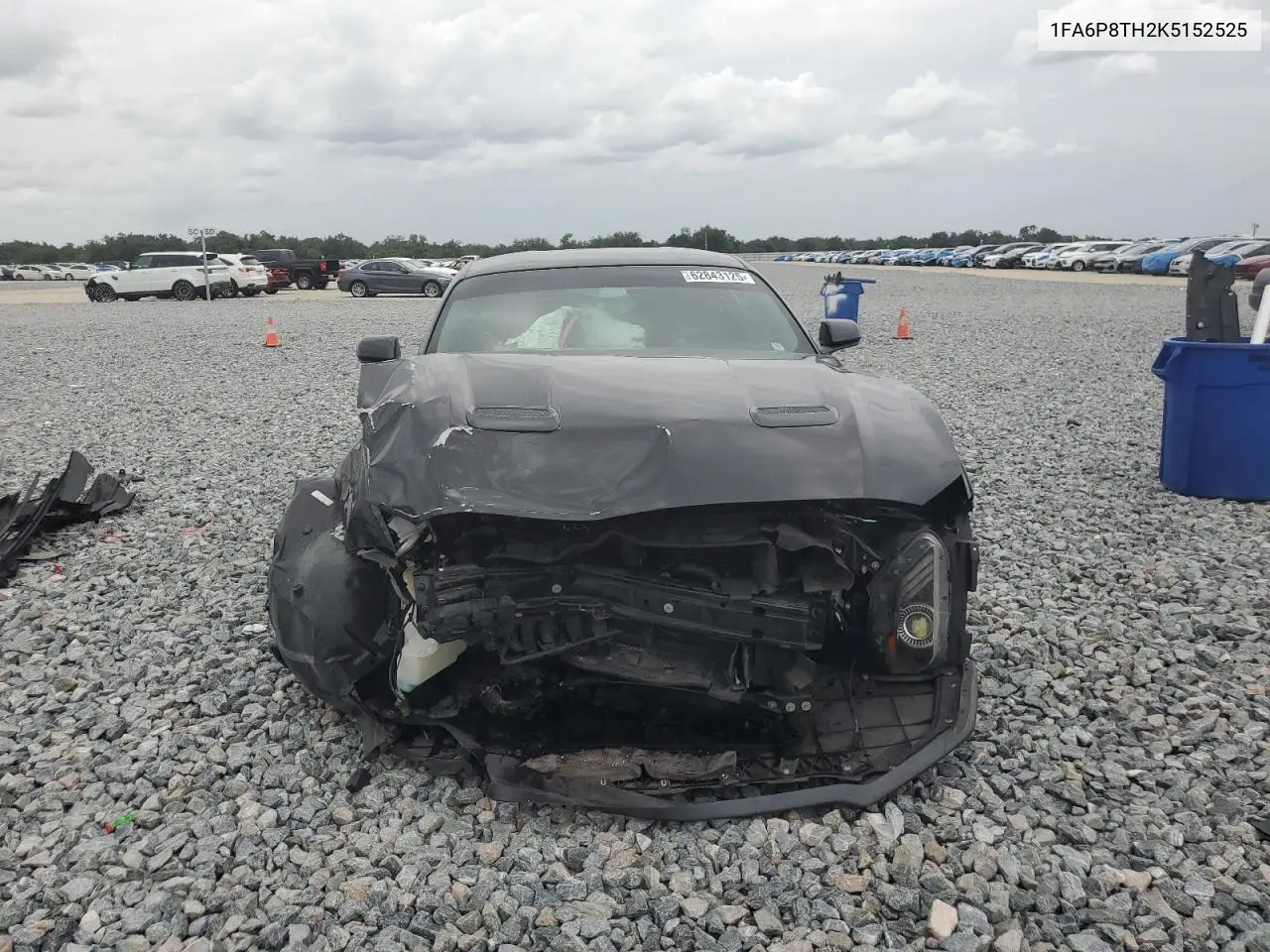2019 Ford Mustang VIN: 1FA6P8TH2K5152525 Lot: 62843125