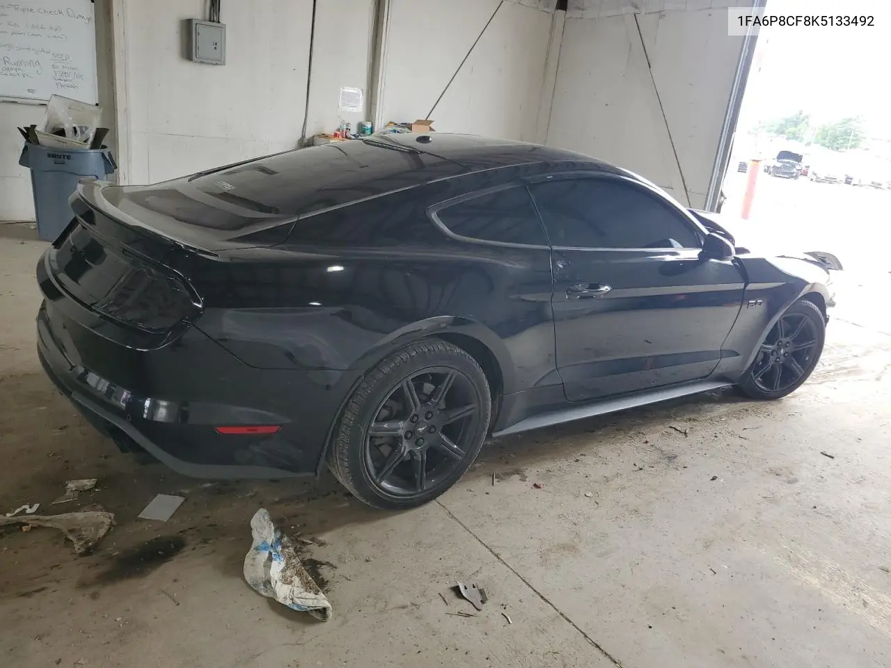 2019 Ford Mustang Gt VIN: 1FA6P8CF8K5133492 Lot: 63068735