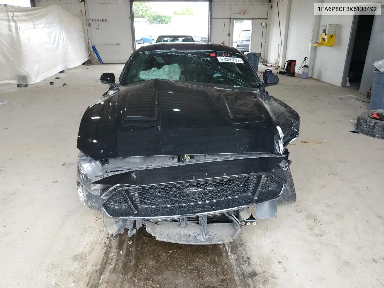 2019 Ford Mustang Gt VIN: 1FA6P8CF8K5133492 Lot: 63068735