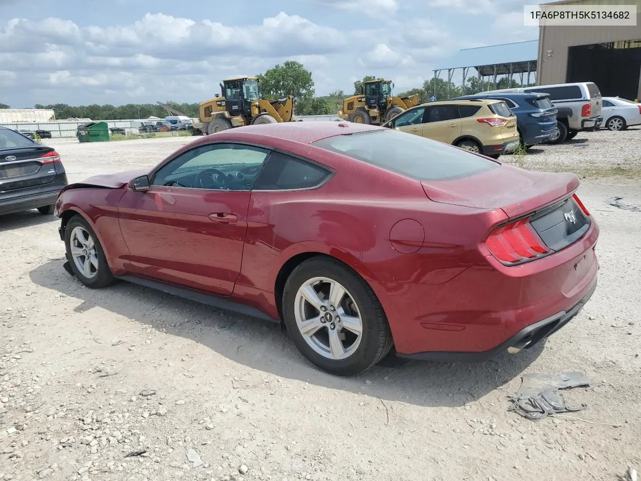 2019 Ford Mustang VIN: 1FA6P8TH5K5134682 Lot: 64516735