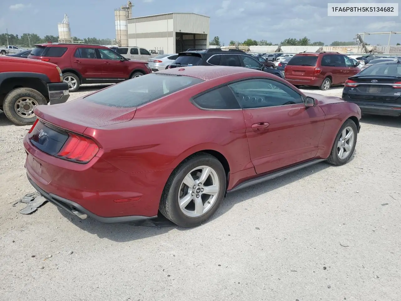 2019 Ford Mustang VIN: 1FA6P8TH5K5134682 Lot: 64516735