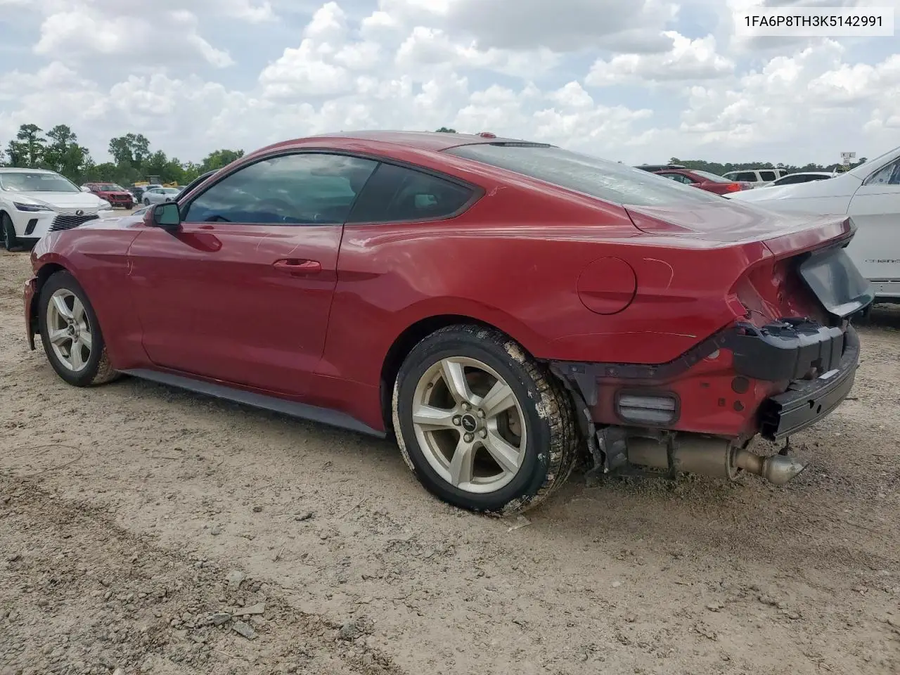 2019 Ford Mustang VIN: 1FA6P8TH3K5142991 Lot: 64833605
