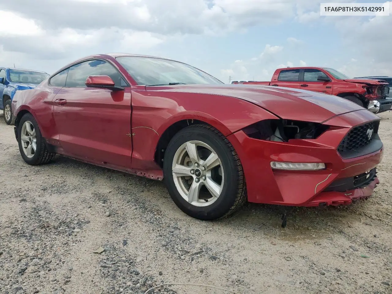2019 Ford Mustang VIN: 1FA6P8TH3K5142991 Lot: 64833605