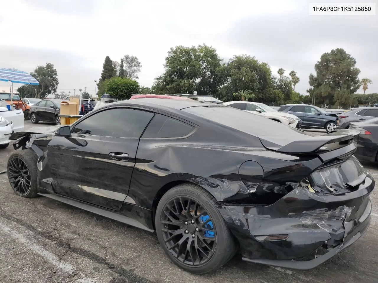 2019 Ford Mustang Gt VIN: 1FA6P8CF1K5125850 Lot: 64907675