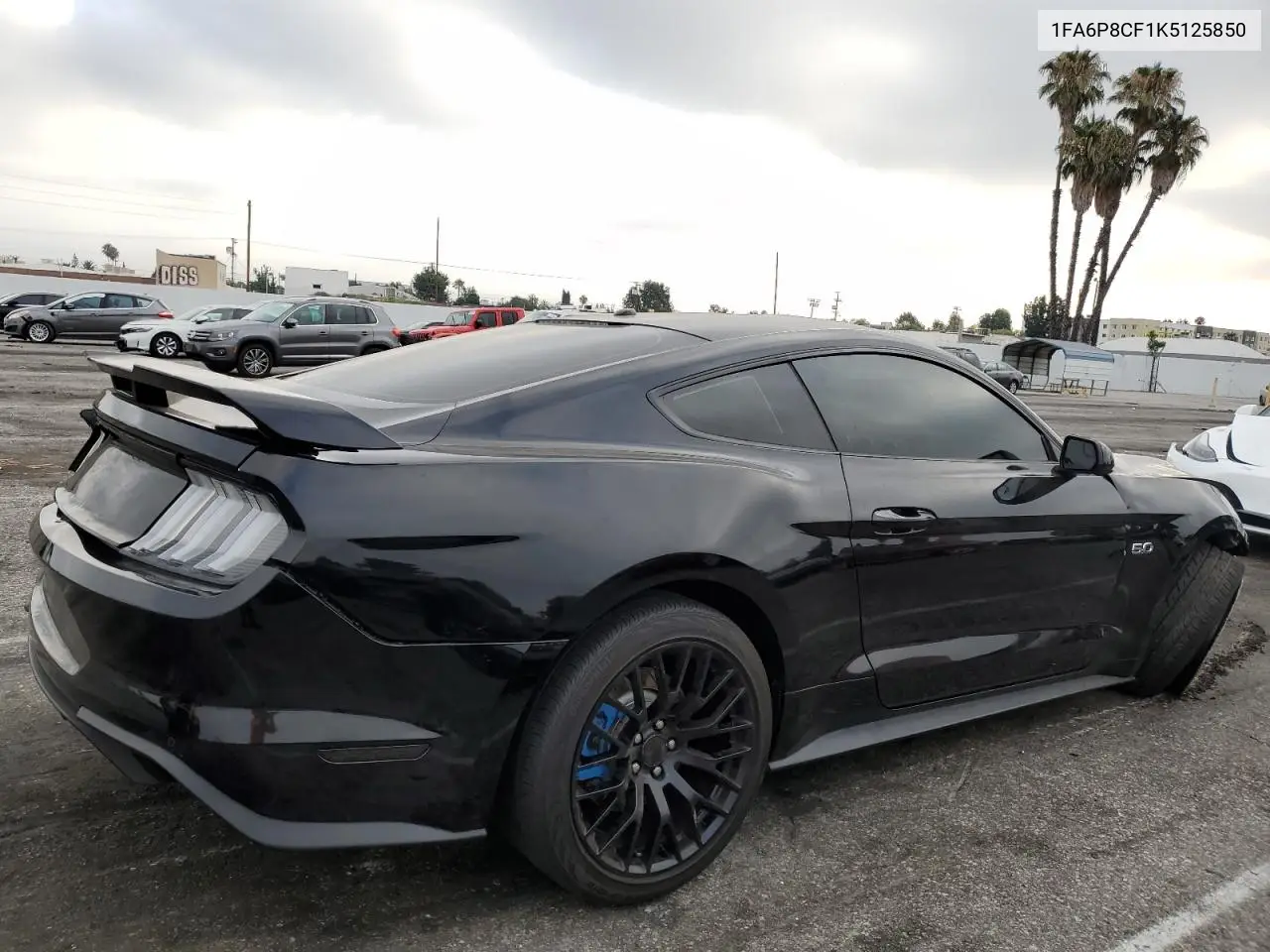 2019 Ford Mustang Gt VIN: 1FA6P8CF1K5125850 Lot: 64907675