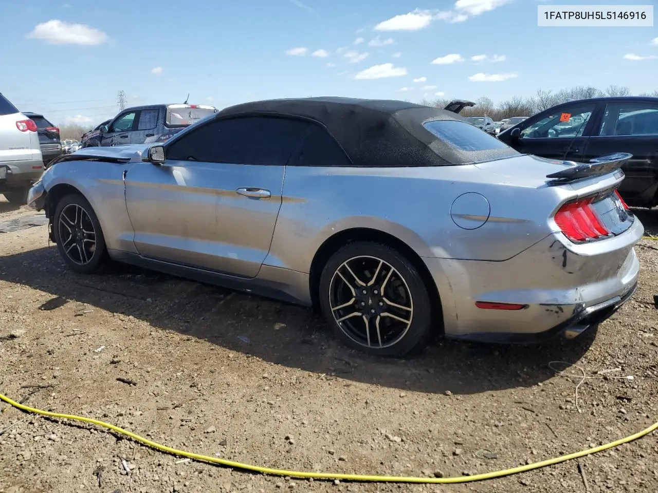 2020 Ford Mustang VIN: 1FATP8UH5L5146916 Lot: 52550215