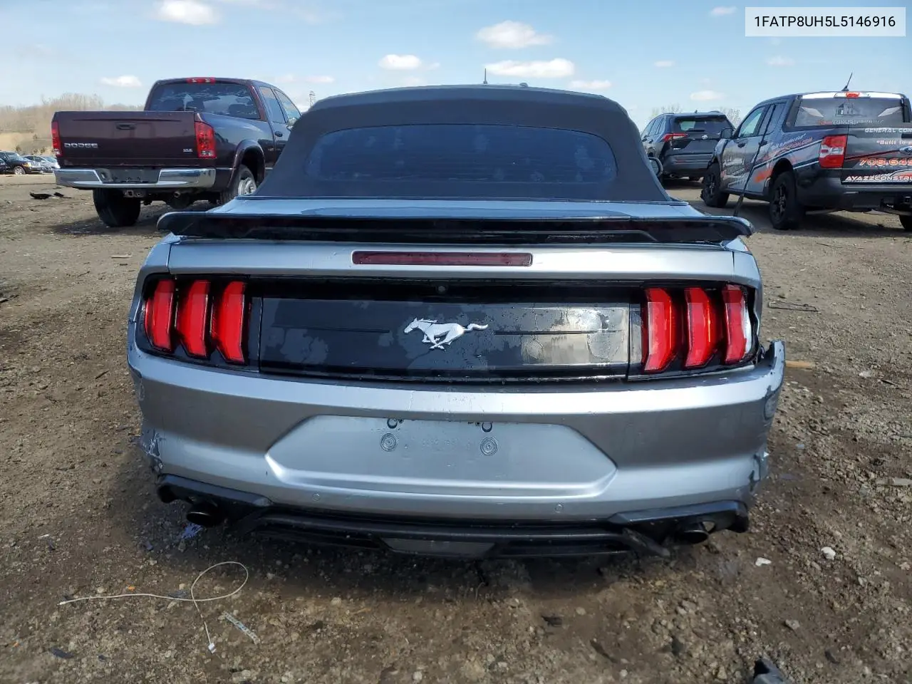 2020 Ford Mustang VIN: 1FATP8UH5L5146916 Lot: 52550215