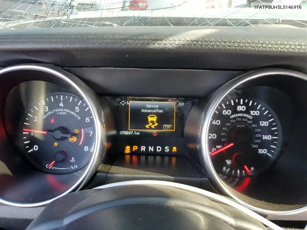 2020 Ford Mustang VIN: 1FATP8UH5L5146916 Lot: 52550215