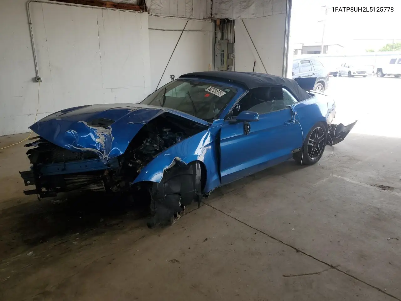 2020 Ford Mustang VIN: 1FATP8UH2L5125778 Lot: 56701675