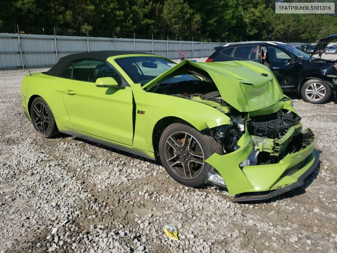 2020 Ford Mustang VIN: 1FATP8UH9L5101316 Lot: 56890635