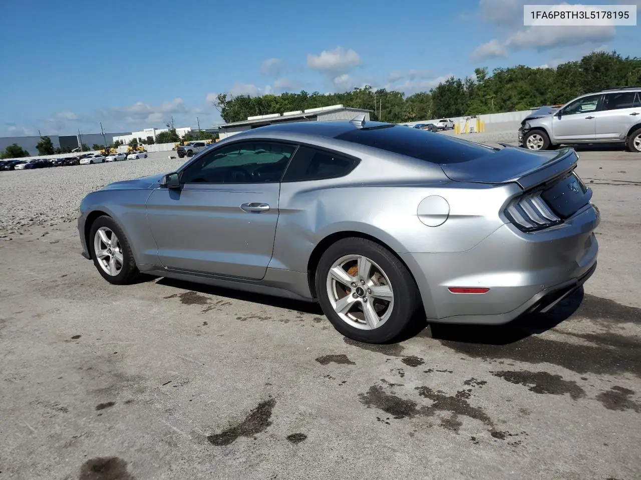 2020 Ford Mustang VIN: 1FA6P8TH3L5178195 Lot: 57035695