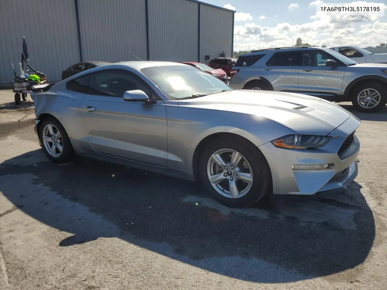 2020 Ford Mustang VIN: 1FA6P8TH3L5178195 Lot: 57035695