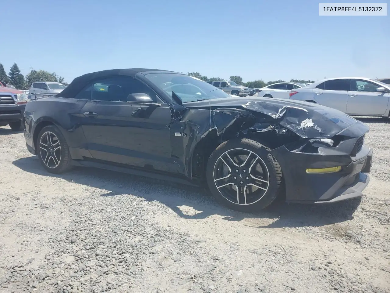2020 Ford Mustang Gt VIN: 1FATP8FF4L5132372 Lot: 62913095