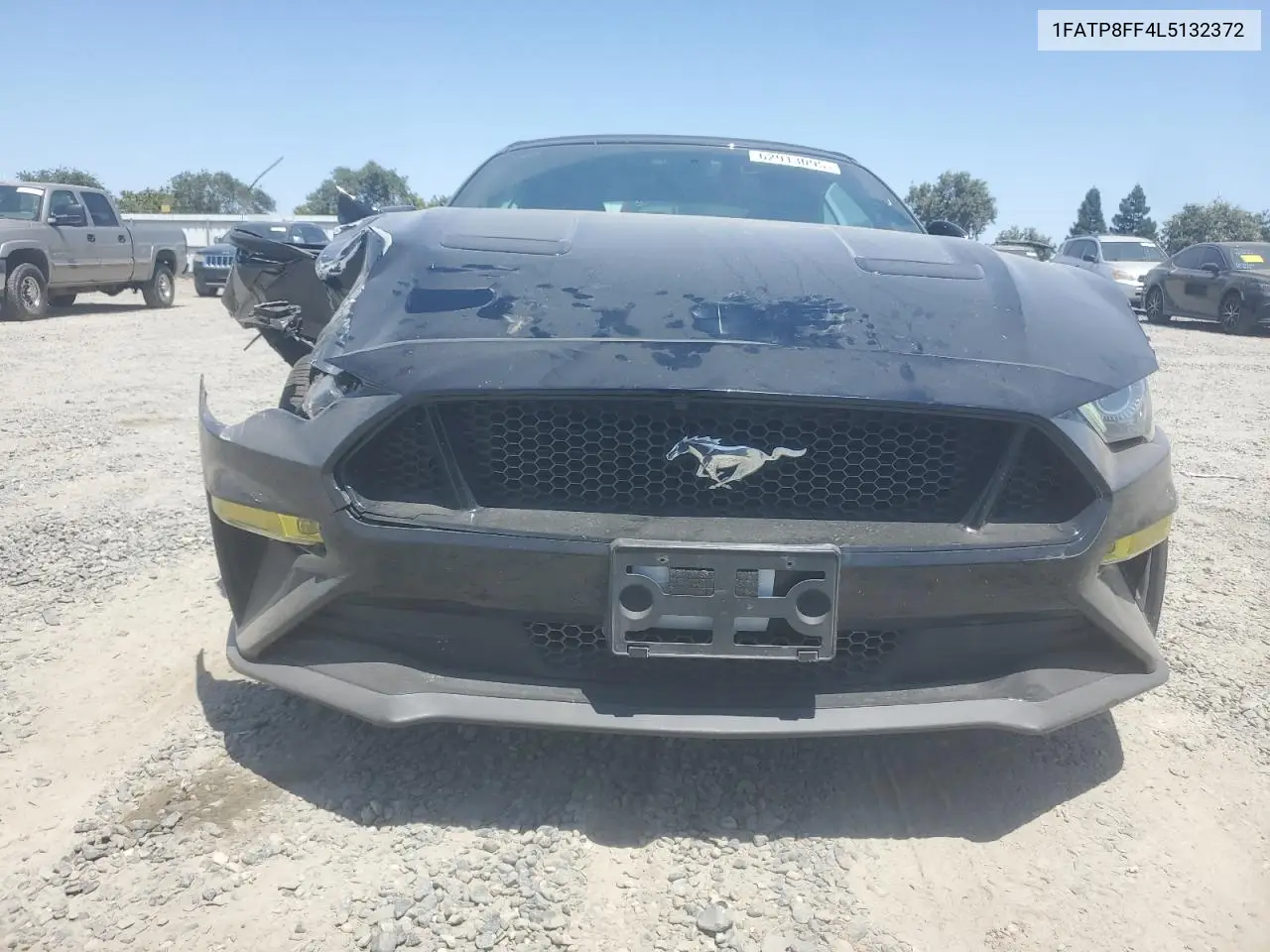 2020 Ford Mustang Gt VIN: 1FATP8FF4L5132372 Lot: 62913095