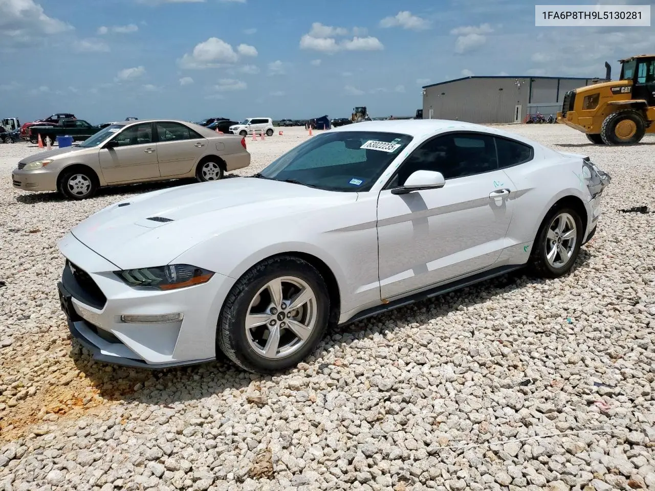 2020 Ford Mustang VIN: 1FA6P8TH9L5130281 Lot: 63022235