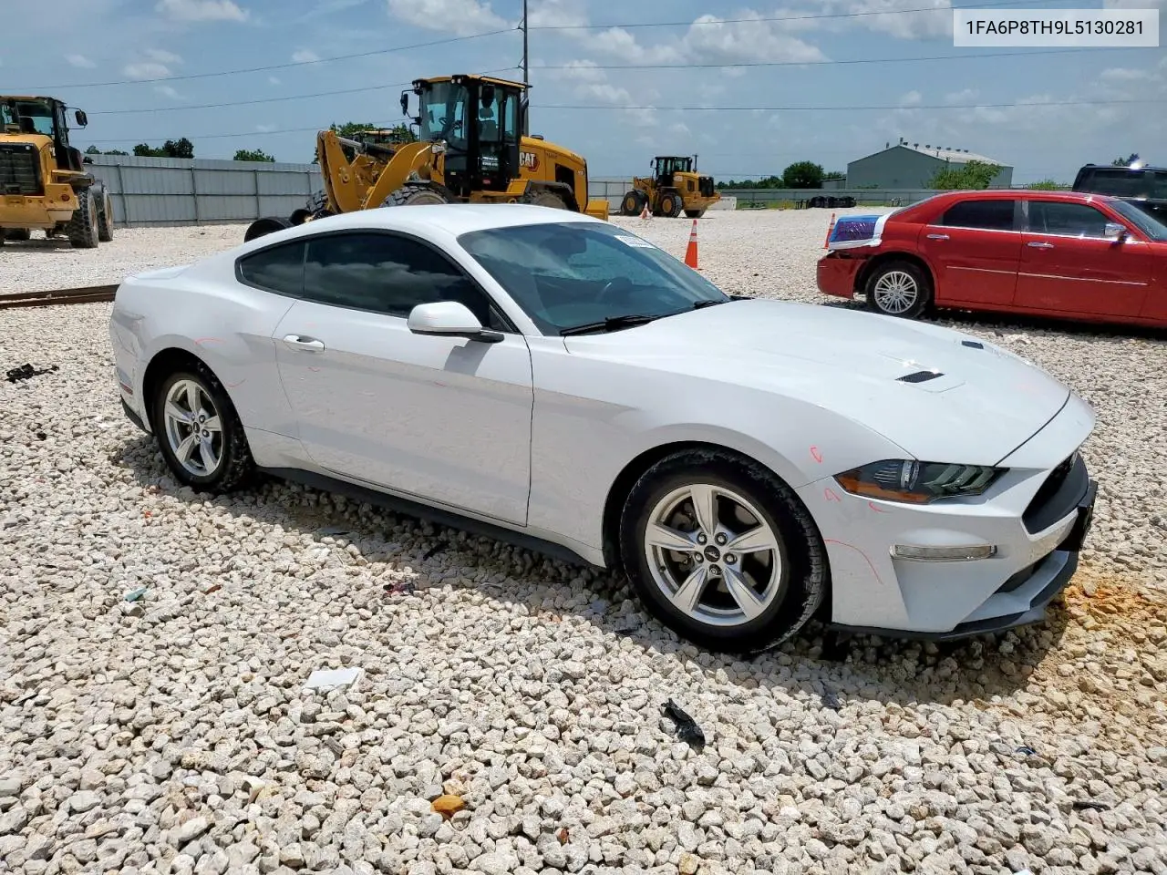 2020 Ford Mustang VIN: 1FA6P8TH9L5130281 Lot: 63022235