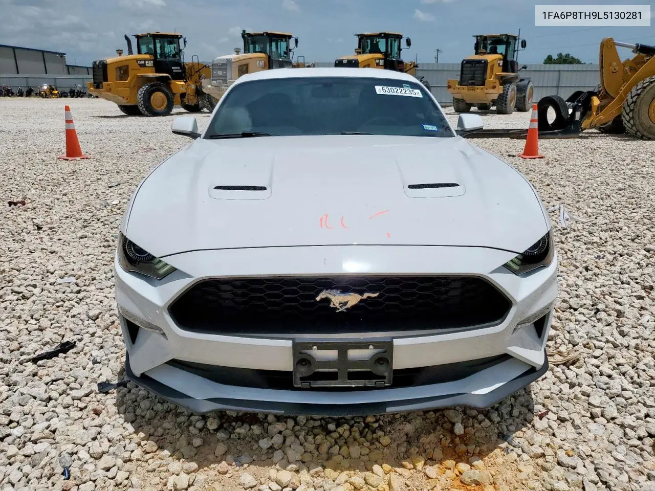 2020 Ford Mustang VIN: 1FA6P8TH9L5130281 Lot: 63022235