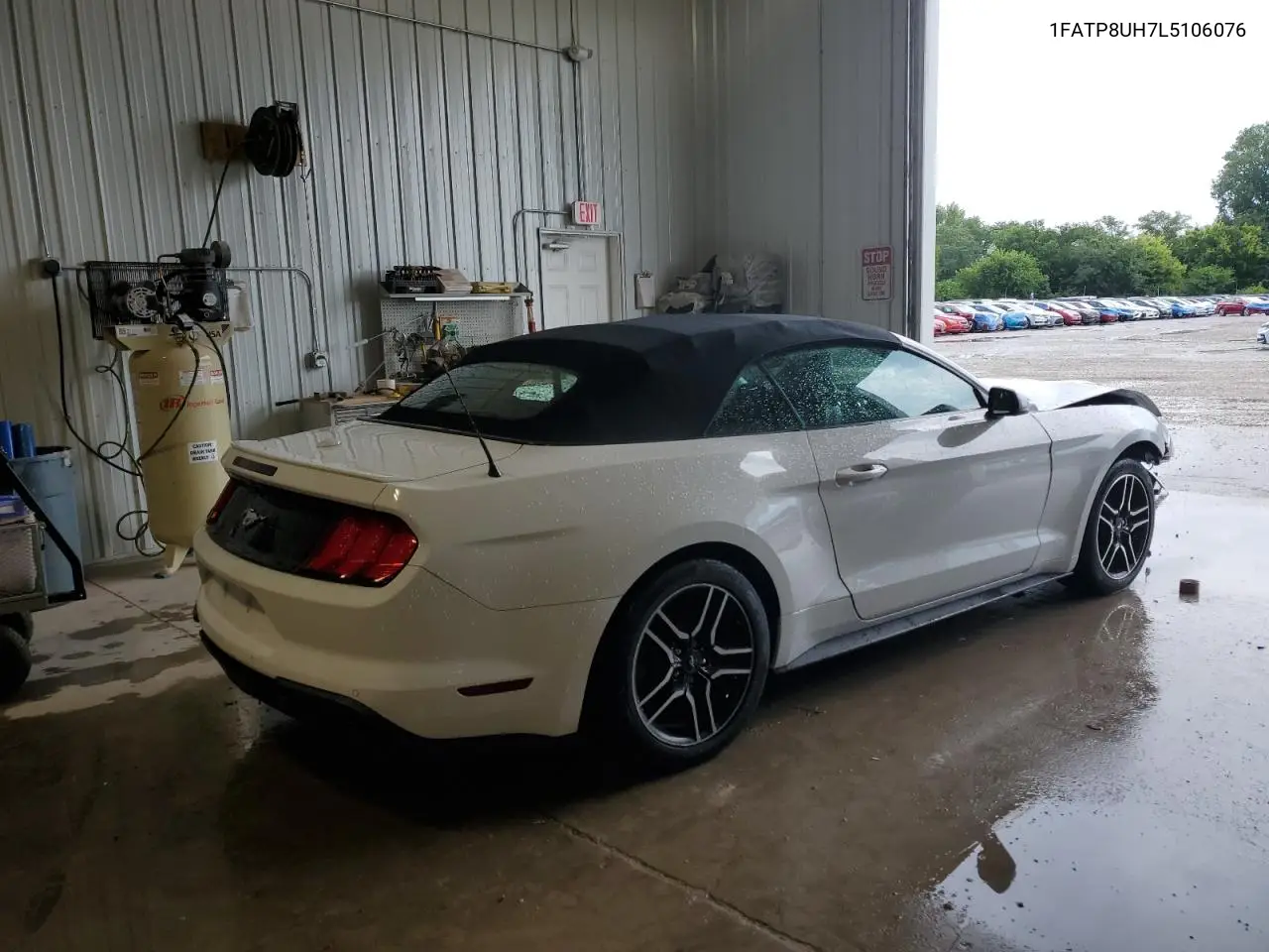 2020 Ford Mustang VIN: 1FATP8UH7L5106076 Lot: 63852305