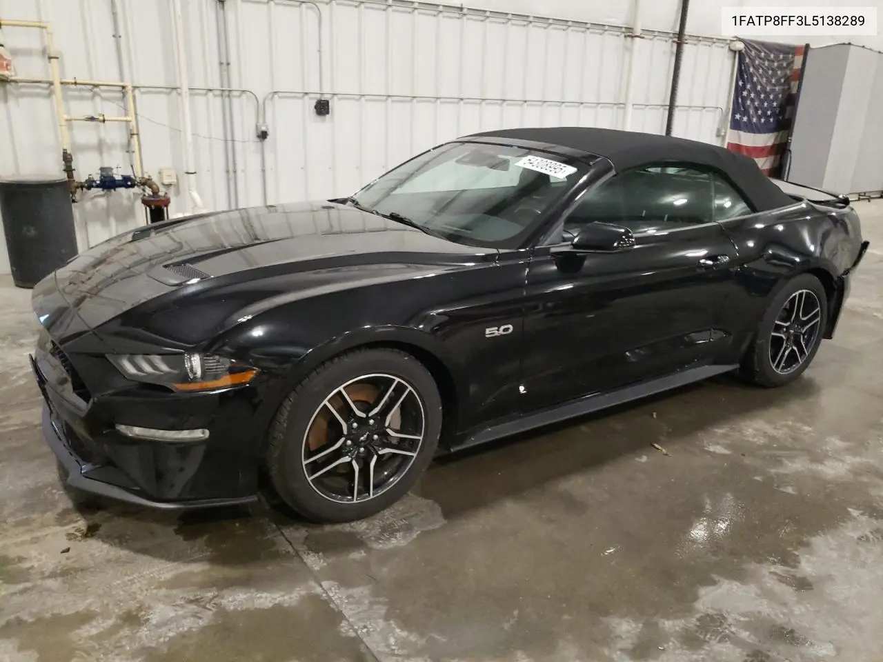 2020 Ford Mustang Gt VIN: 1FATP8FF3L5138289 Lot: 64308995