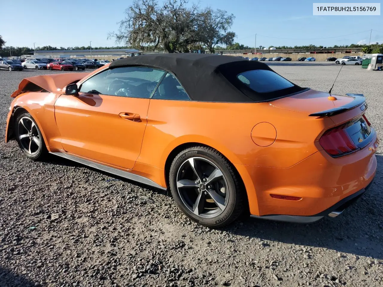 2020 Ford Mustang VIN: 1FATP8UH2L5156769 Lot: 65024925