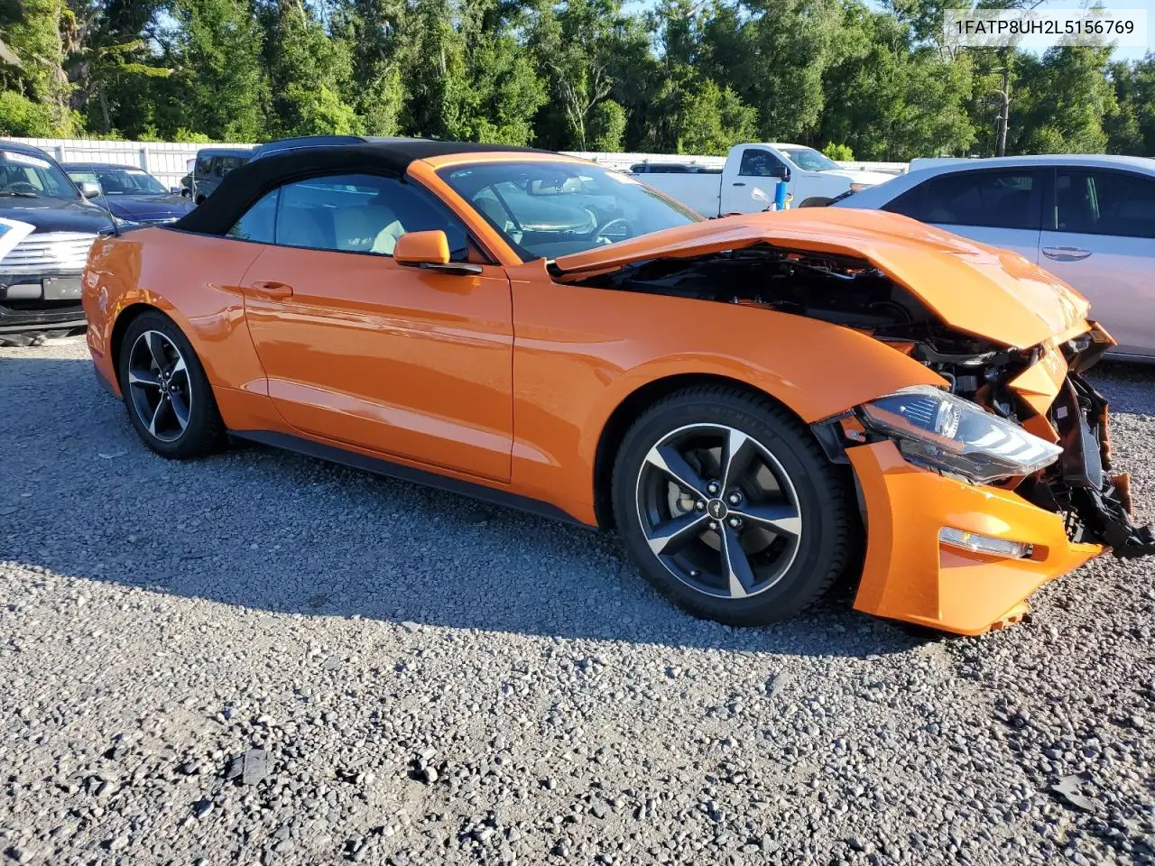 2020 Ford Mustang VIN: 1FATP8UH2L5156769 Lot: 65024925