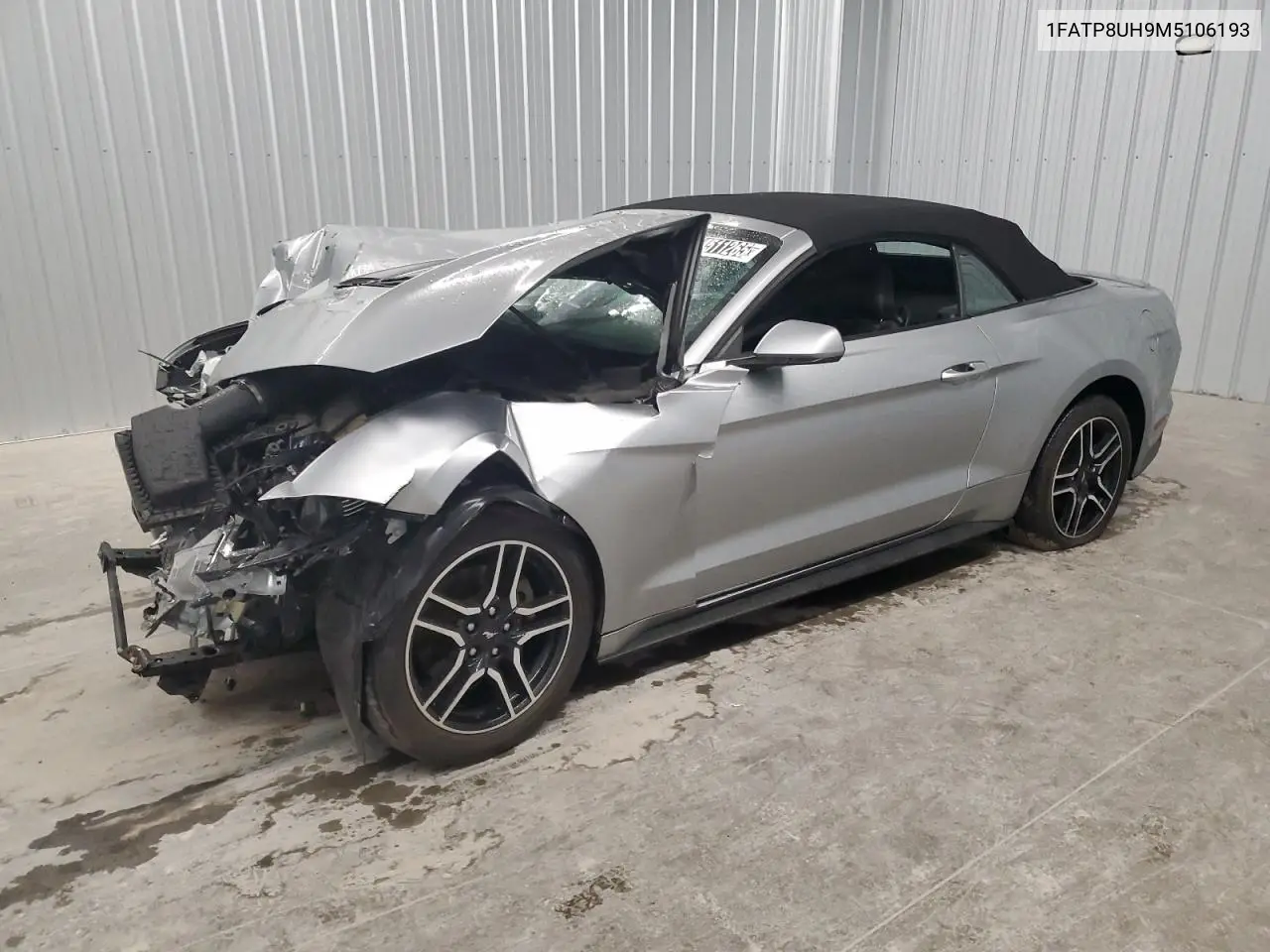 2021 Ford Mustang VIN: 1FATP8UH9M5106193 Lot: 54511265