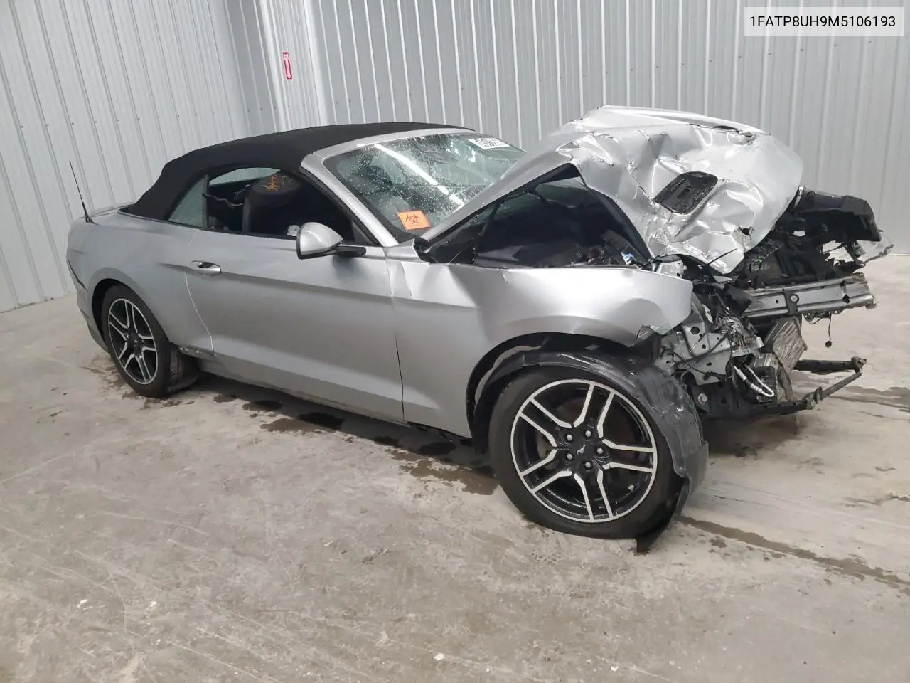 2021 Ford Mustang VIN: 1FATP8UH9M5106193 Lot: 54511265