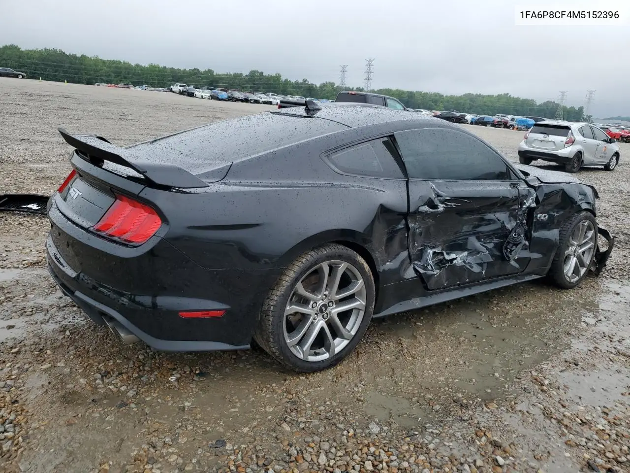 2021 Ford Mustang Gt VIN: 1FA6P8CF4M5152396 Lot: 56906195