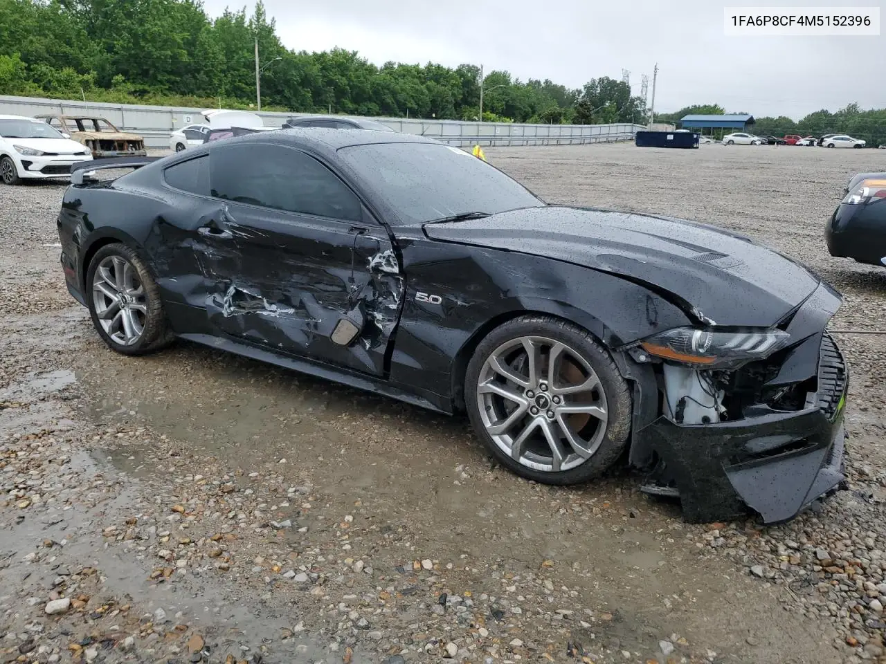 2021 Ford Mustang Gt VIN: 1FA6P8CF4M5152396 Lot: 56906195