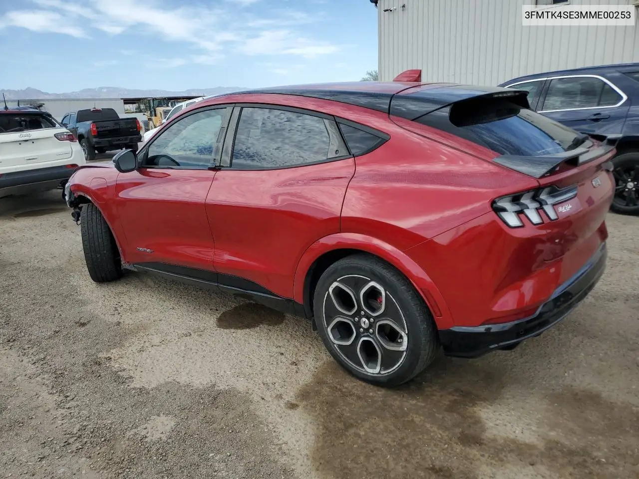 2021 Ford Mustang Mach-E Gt VIN: 3FMTK4SE3MME00253 Lot: 56948925
