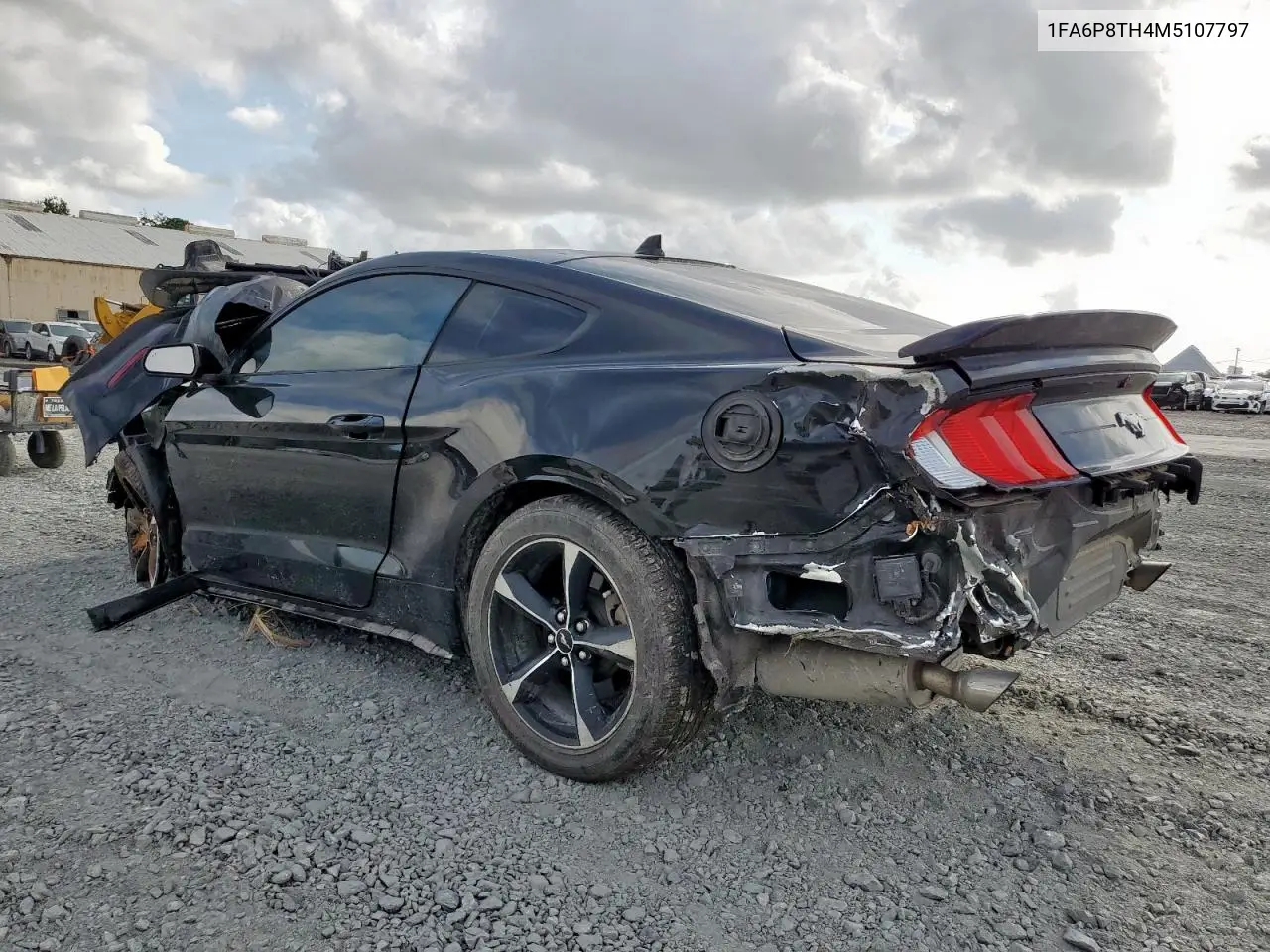 2021 Ford Mustang VIN: 1FA6P8TH4M5107797 Lot: 60061245